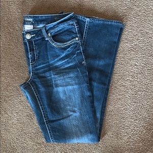 Hydraulic boot but jeans